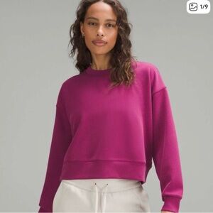 lululemon softstreme sweater cropped